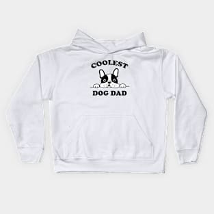 coolest dog dad Kids Hoodie